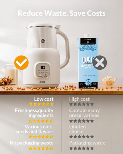 8-in-1 Multifunctional Fully Automatic Nut Milk Maker and Coffee Maker